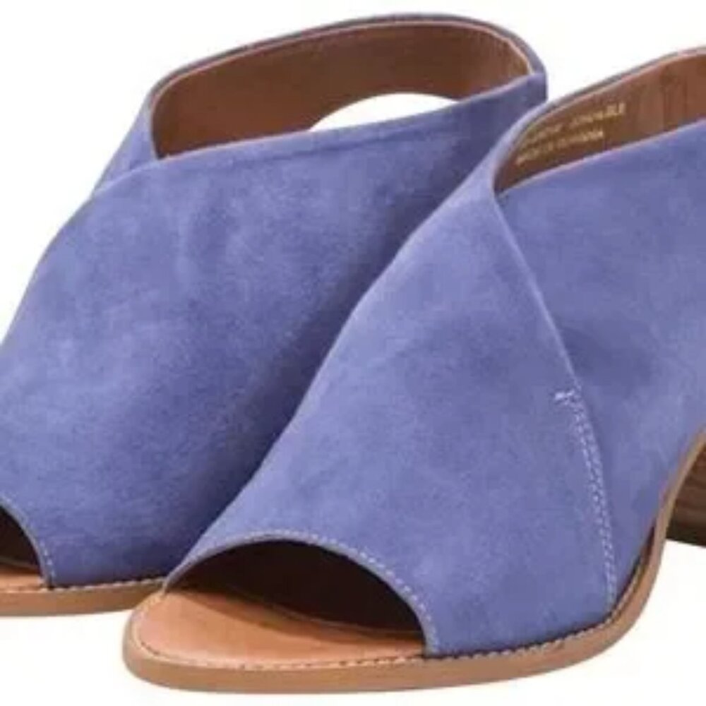 Topshop Noa Purple Suede Sandal